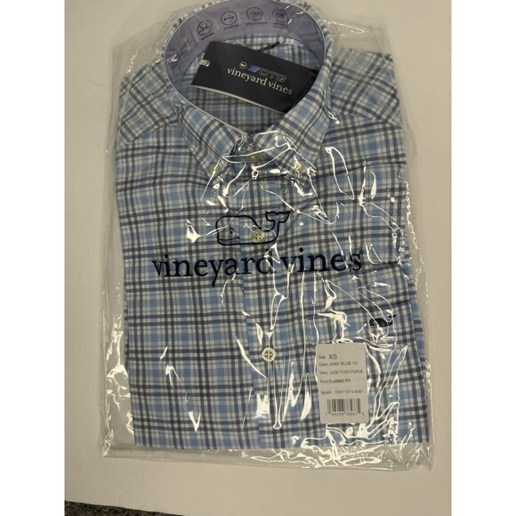 Vineyard Vines Other - Vineyard Vines OTG Shirt Mens XS Jake Blue V2 Long Sleeve Button Down On The Go